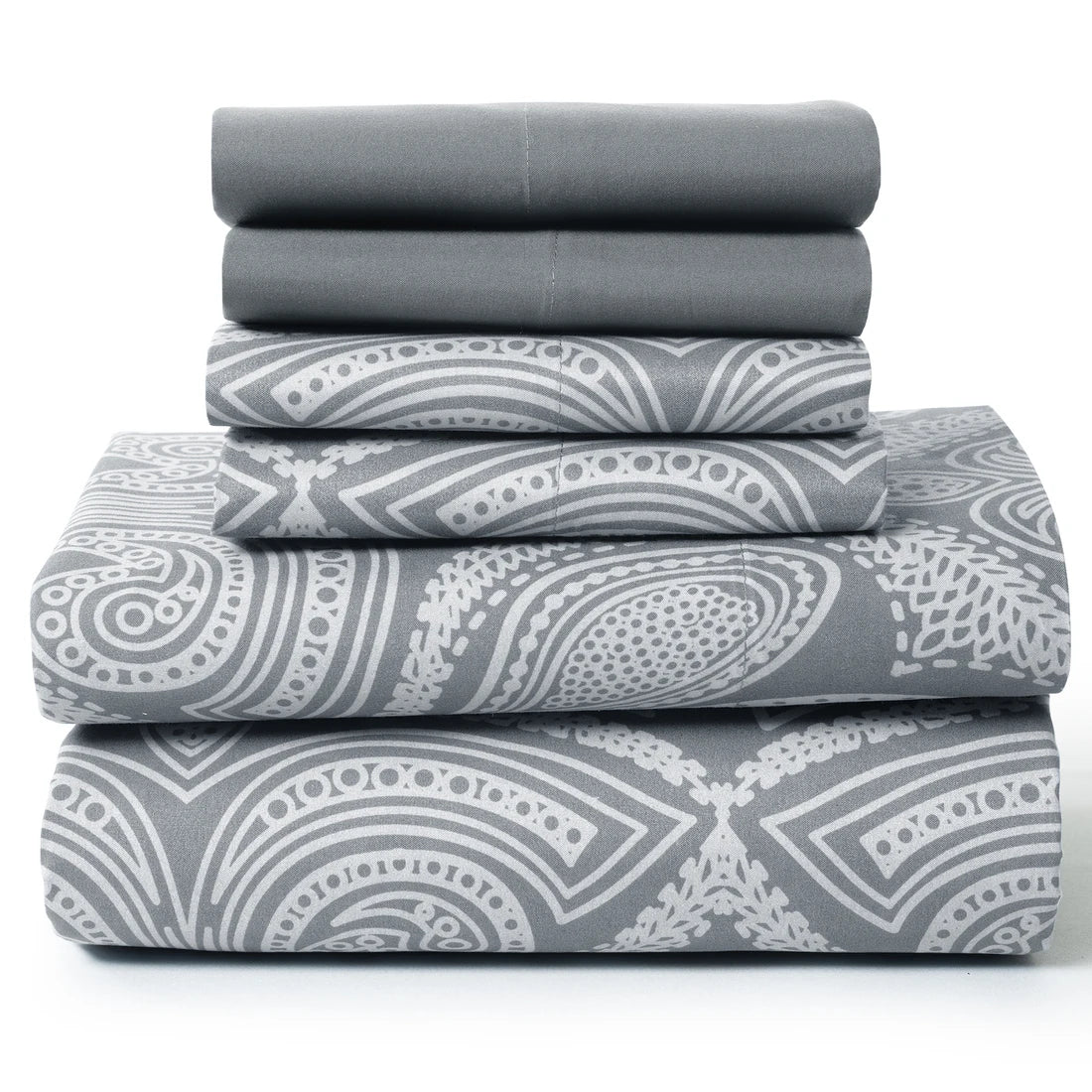 6Pc Paisley Sheet Set – Soft Luxurious Printed Sheets