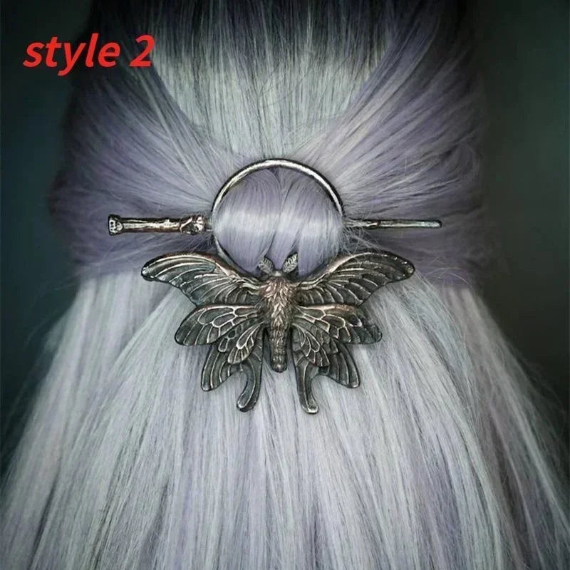 Vintage Metal Chopsticks Nordic Style Headdress Hair Sticks
