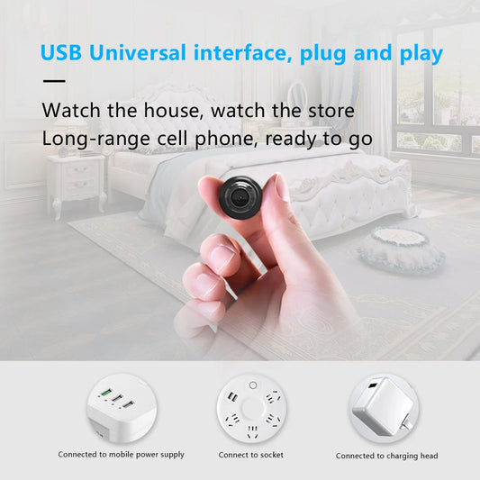 1080P WiFi Camera, Night Vision, Recording, Remote Monitoring