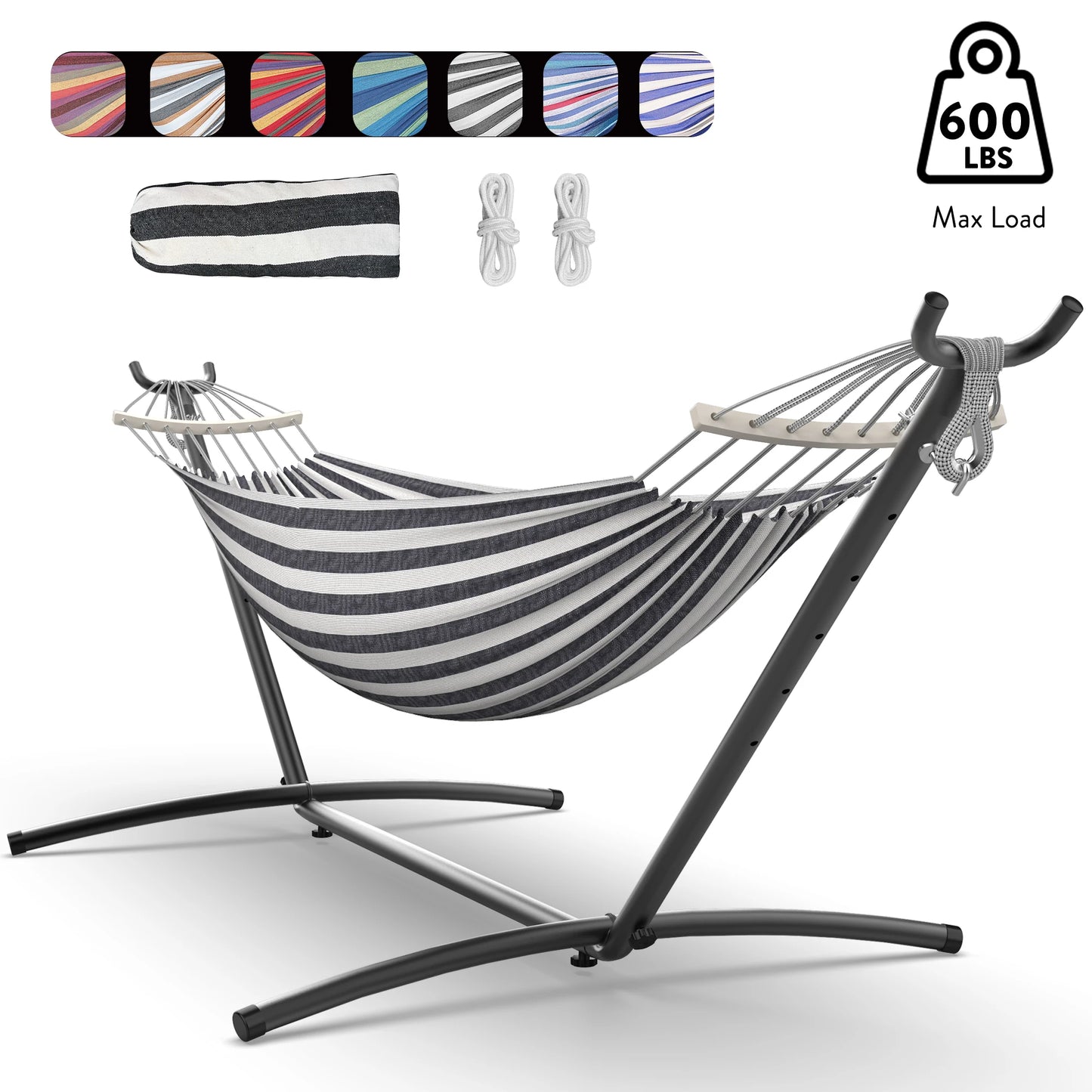 Gyroor Adjustable Stylish Hammock Bed with Storage Bag
