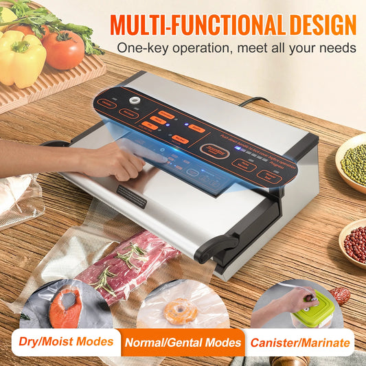 Commercial Vacuum Sealer Machine Multifunction Automatic Packaging
