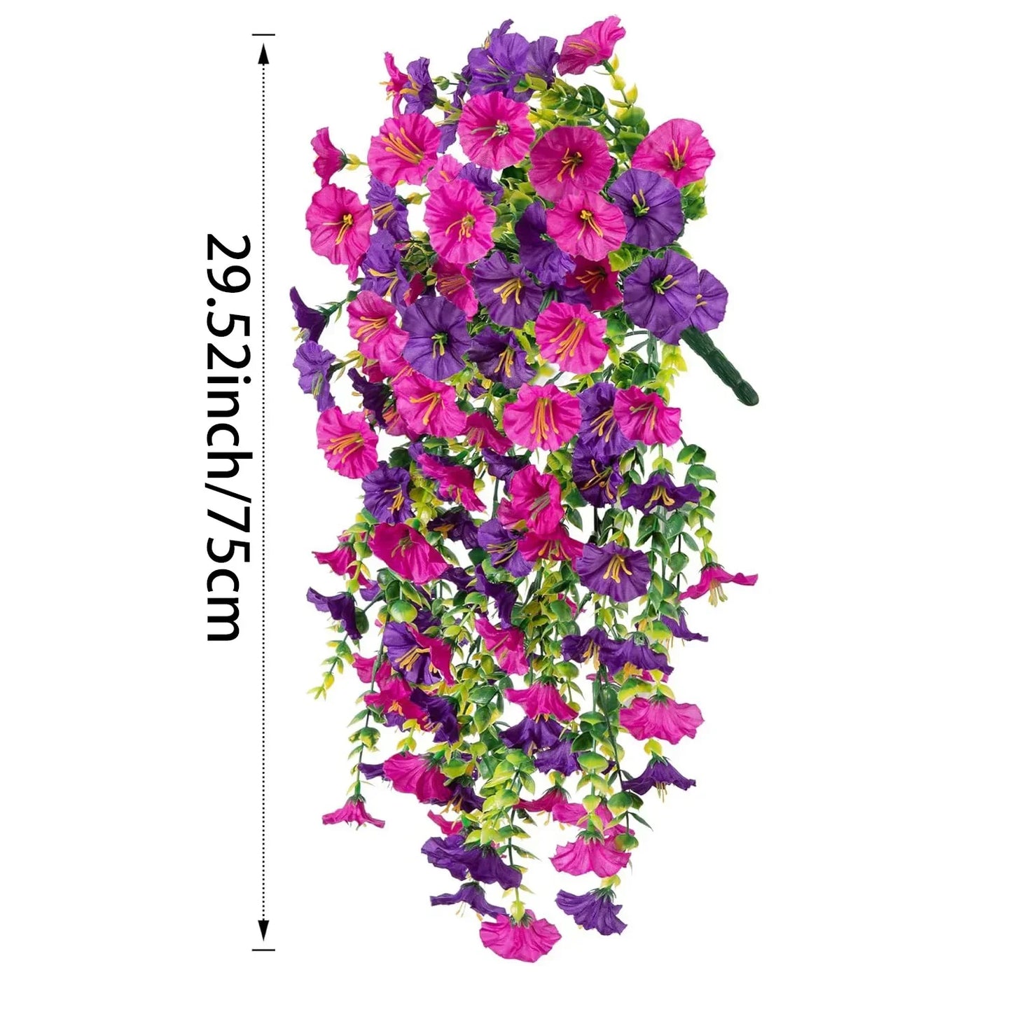 New Artificial Hanging Flowers and Plants UV-Resistant