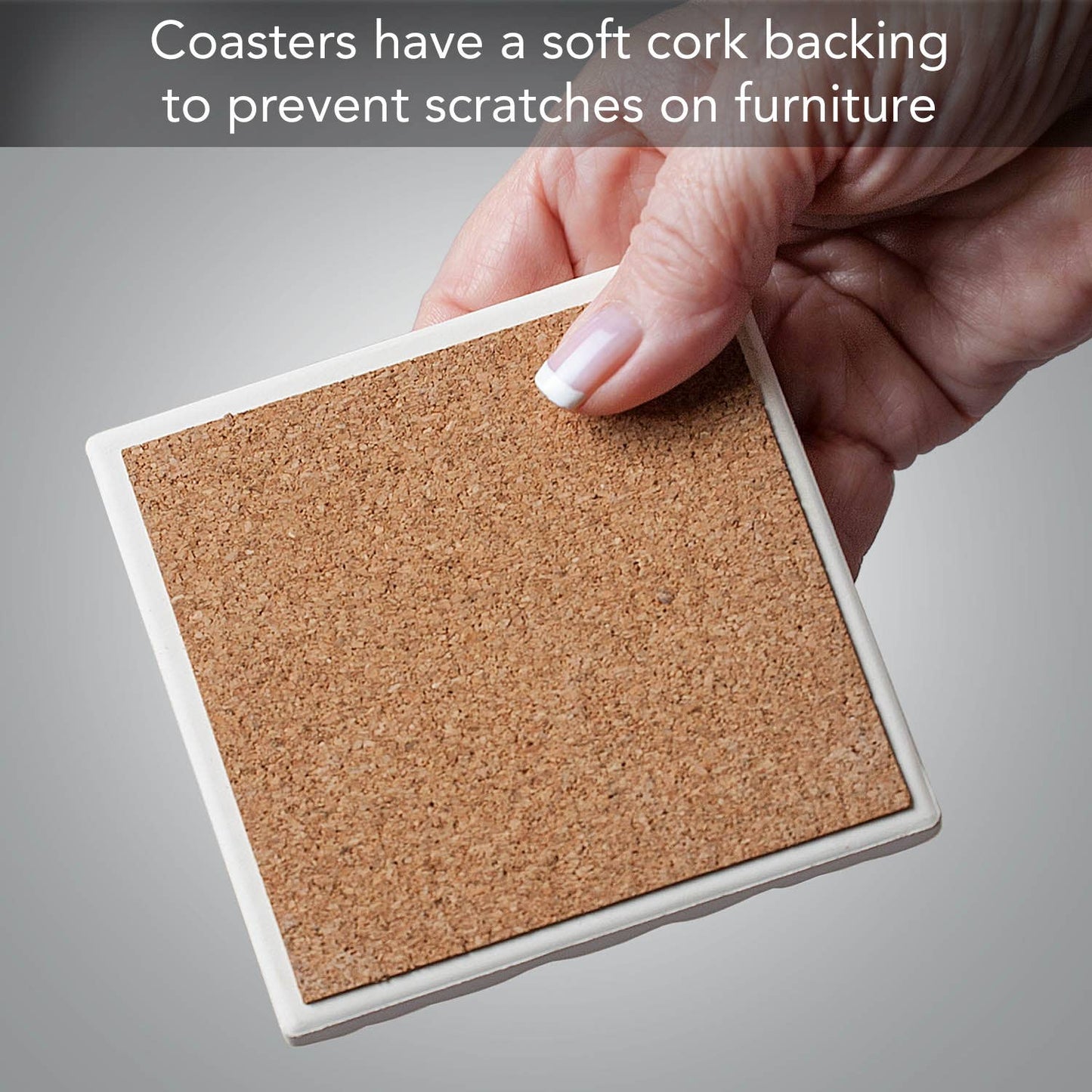 4 Pack Assorted Image Coaster Set