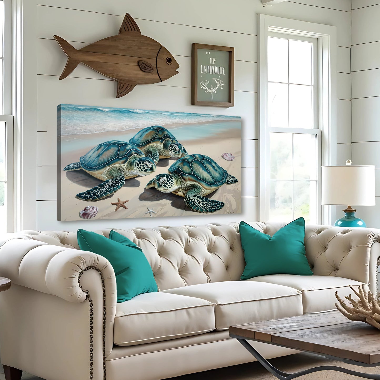 3D Coastal Wall Art