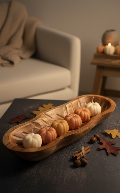 Autumn Pumpkin Candle | Hand-Poured Soy Wax