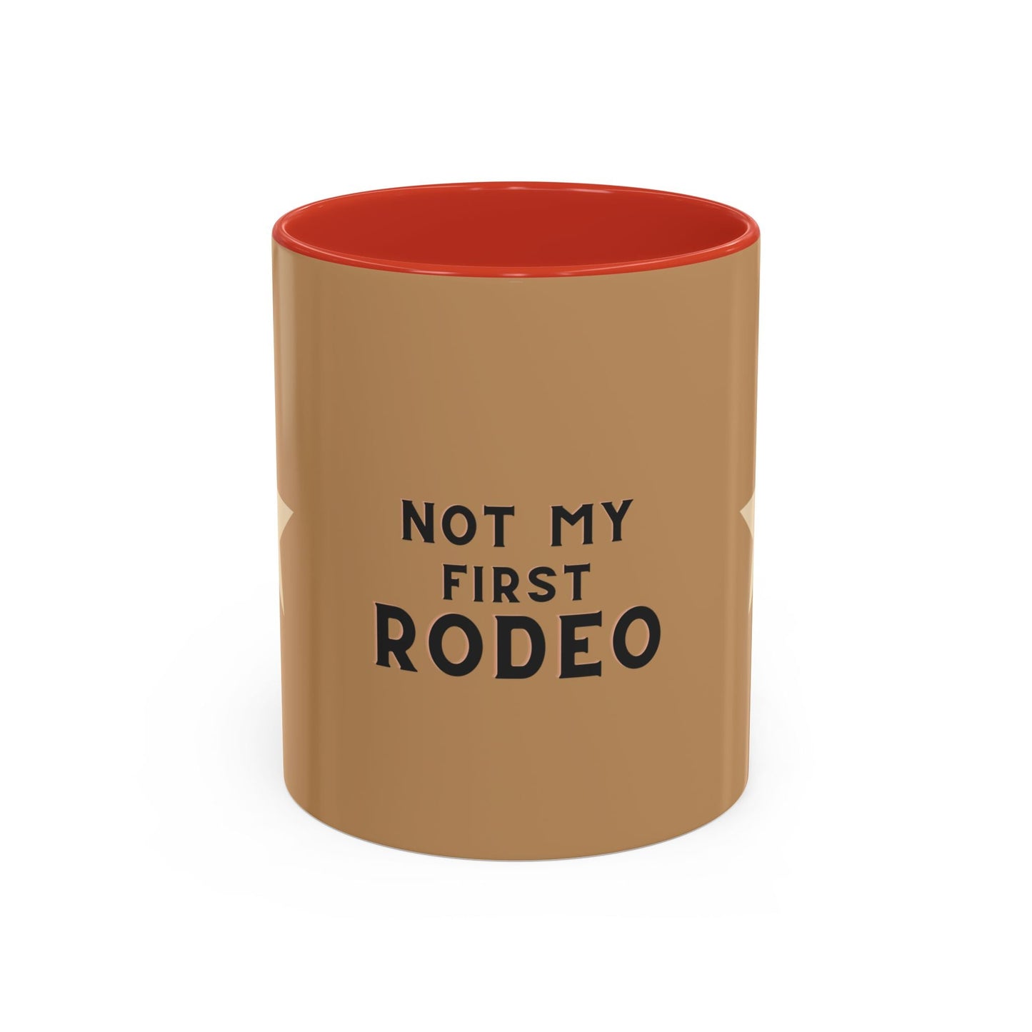 Not My First Rodeo Accent Mug - Ceramic Coffee Cup
