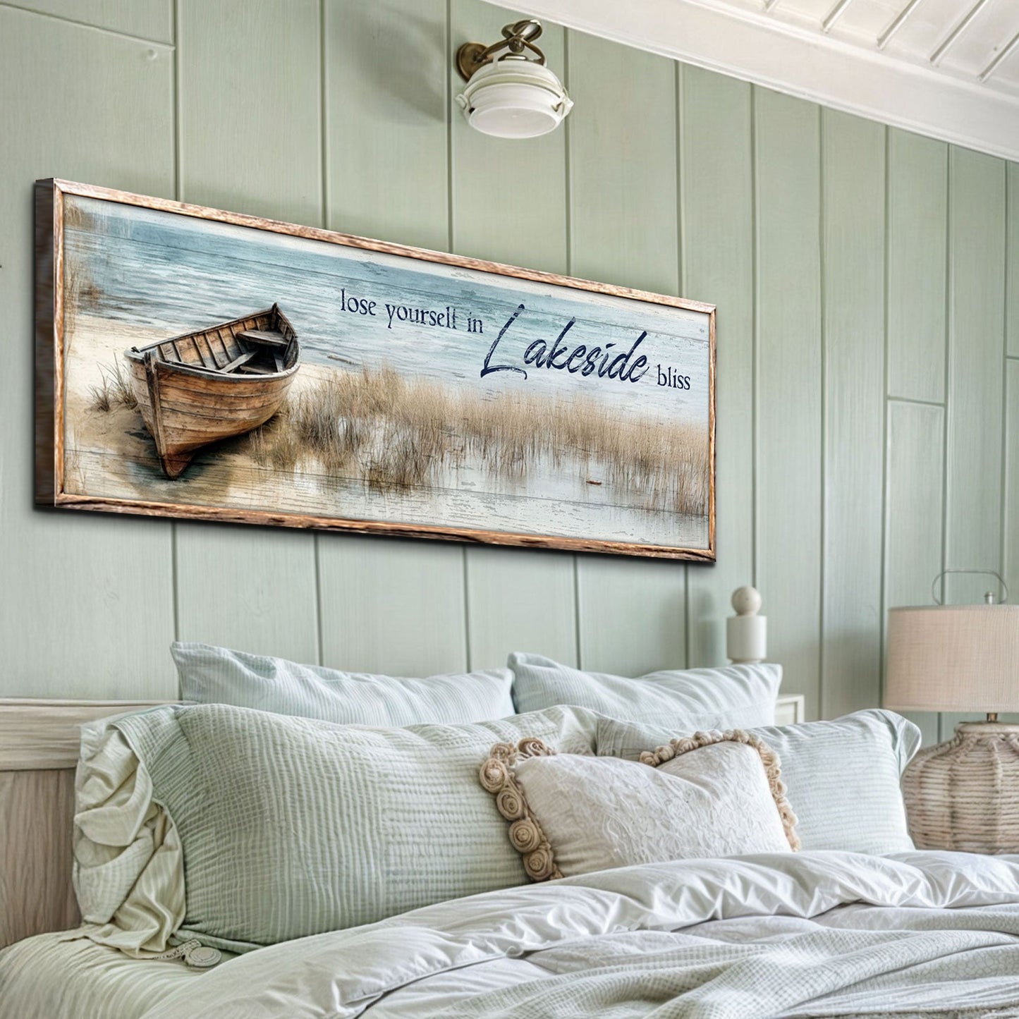 Lose Yourself in Lakeside Bliss Lake House Sign