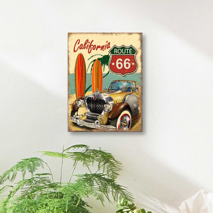 South Lamar Auto Wooden Coastal Wall Art - Coastal Sea-Life