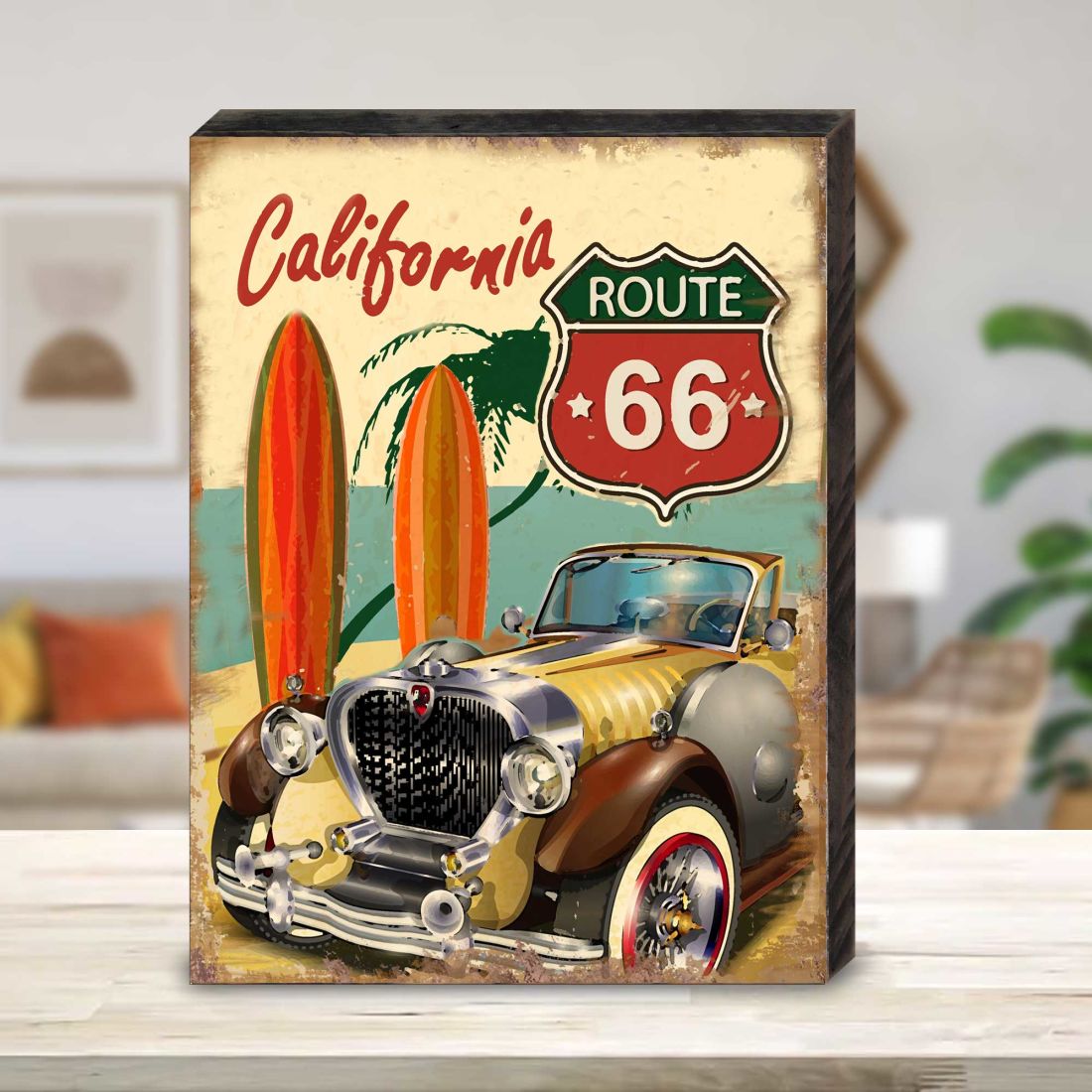South Lamar Auto Wooden Coastal Wall Art - Coastal Sea-Life