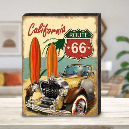 South Lamar Auto Wooden Coastal Wall Art - Coastal Sea-Life
