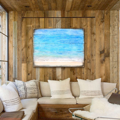 Spataro Beach Wood Handcrafted Coastal Wall Sign