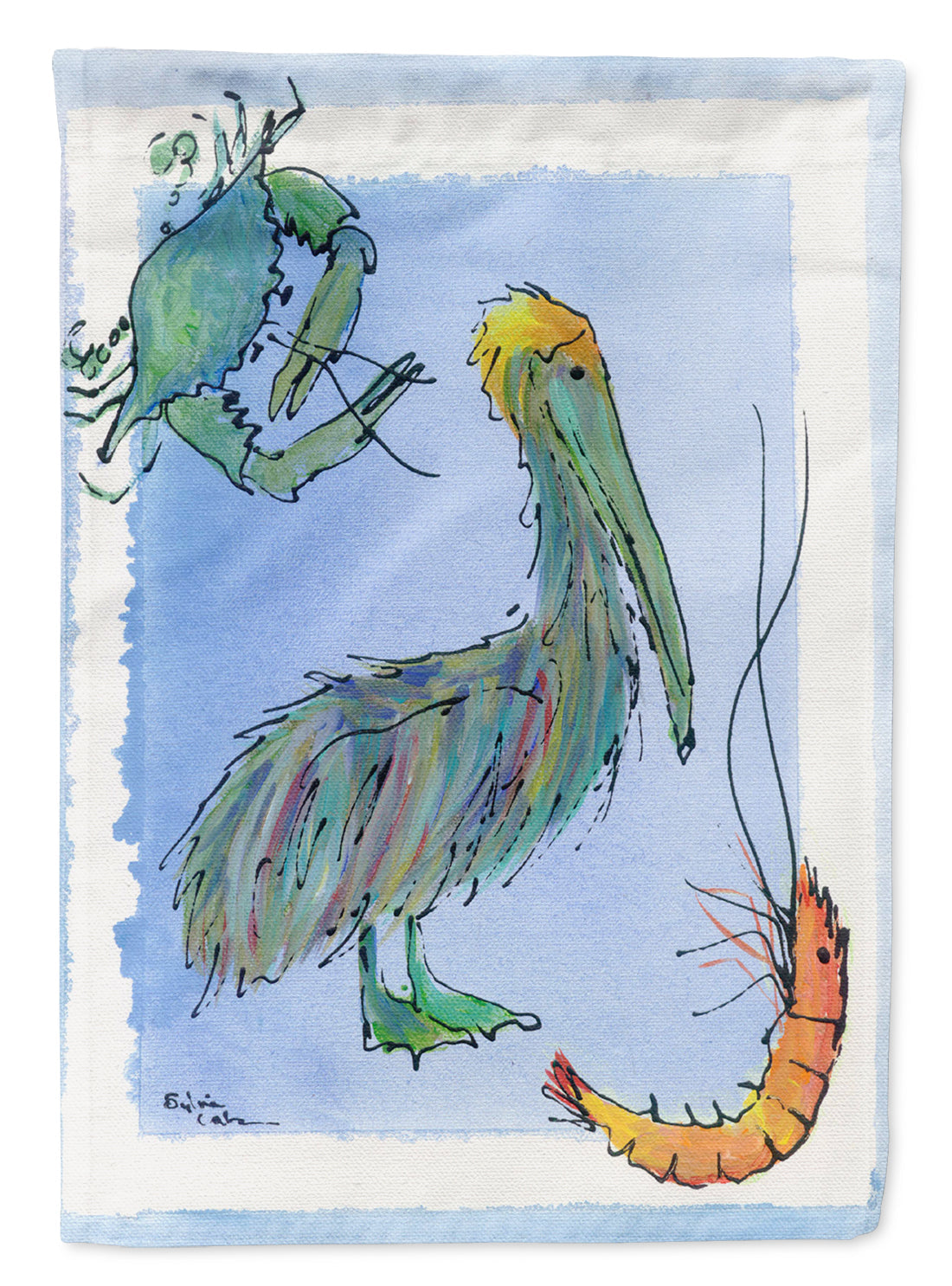 Bird - Pelican Garden Flag – Decorative Outdoor Yard Flag