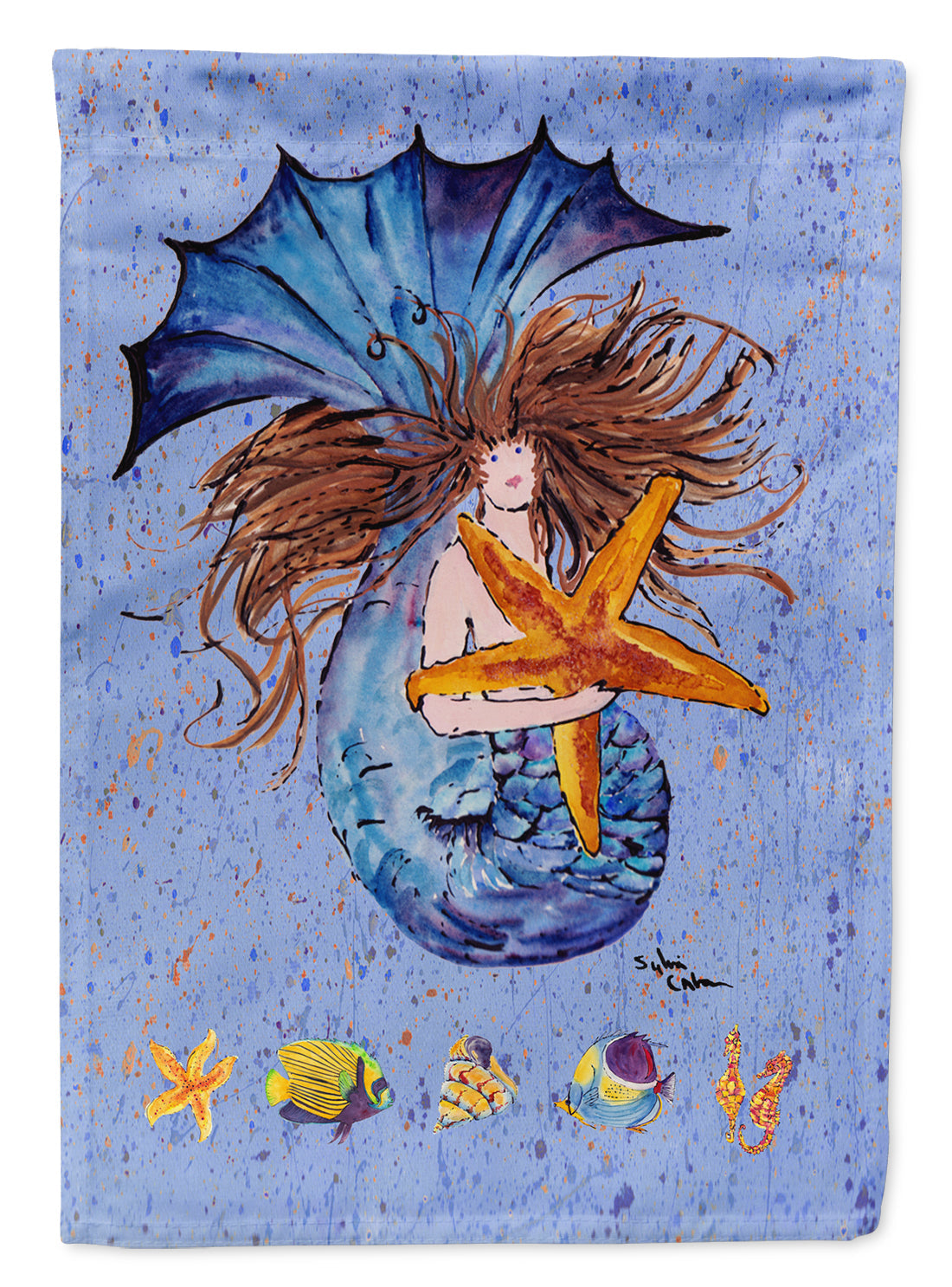 Mermaid Garden Flag – Decorative Outdoor Yard Flag