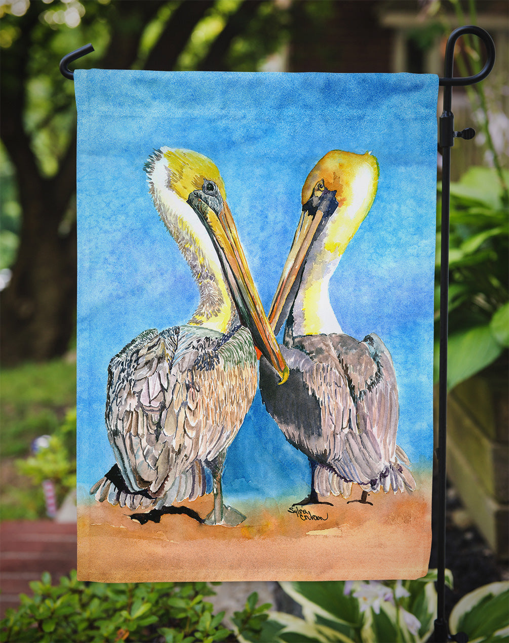 Pelican  Garden Flag – Decorative Outdoor Yard Flag 8539GF