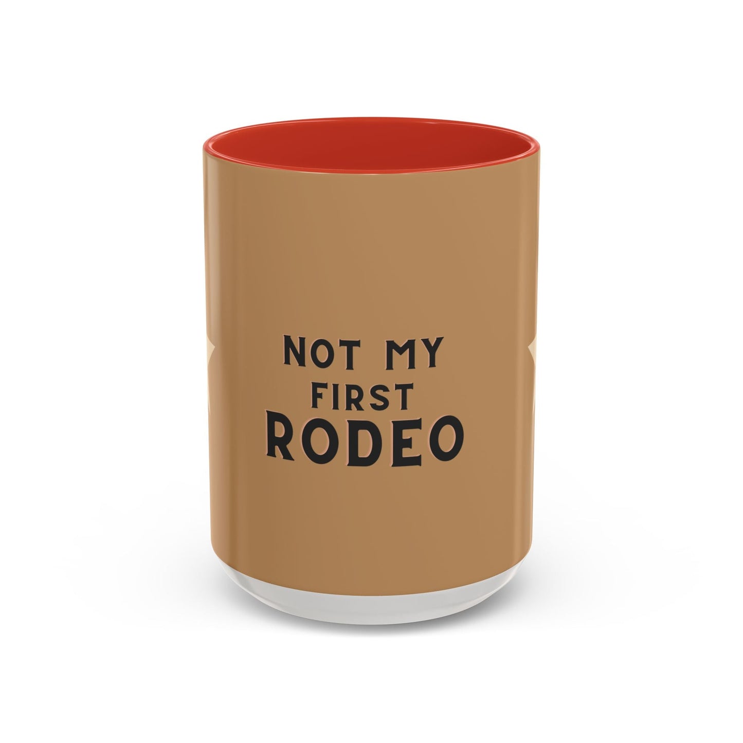 Not My First Rodeo Accent Mug - Ceramic Coffee Cup