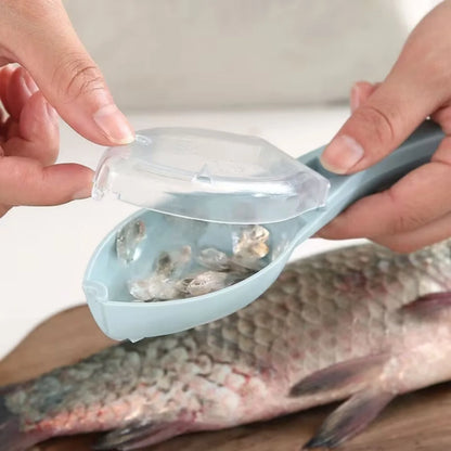 Fish Scales Graters Scraper Fish Cleaning Tool With Cover