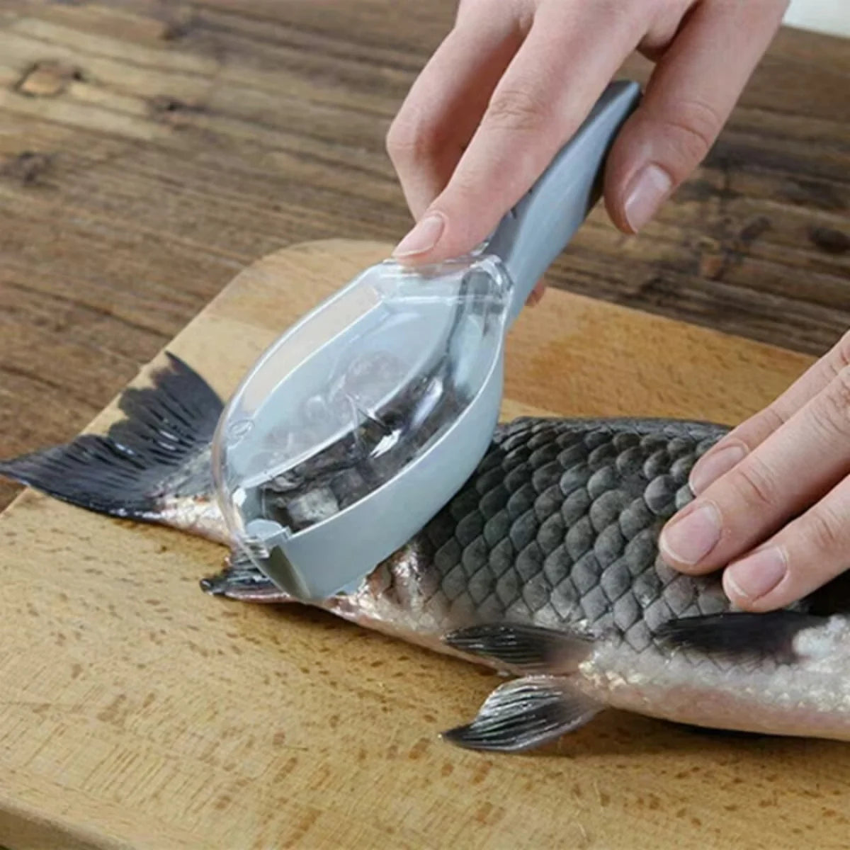 Fish Scales Graters Scraper Fish Cleaning Tool With Cover