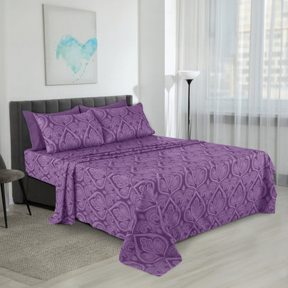6Pc Paisley Sheet Set – Soft  Luxurious Printed Sheets