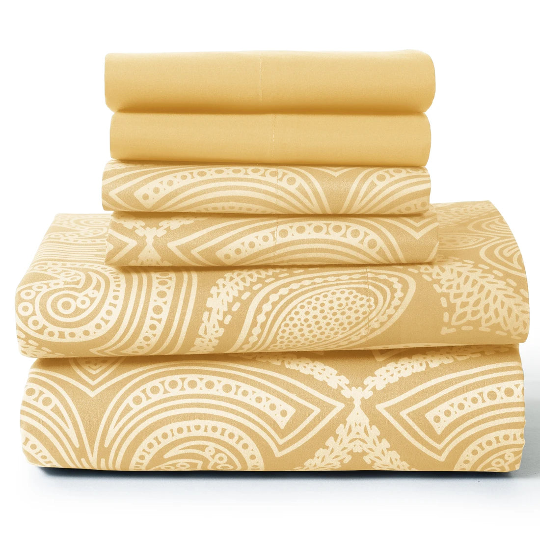 6Pc Paisley Sheet Set – Soft  Luxurious Printed Sheets
