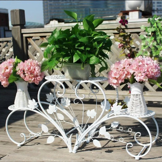 Tall 4-Tier Metal Plant Stand — Elevate Any Room Instantly