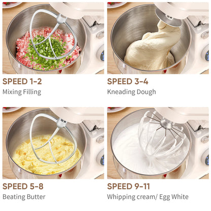 Food Stand Mixer, 1200W 11-Speeds, Digital Screen