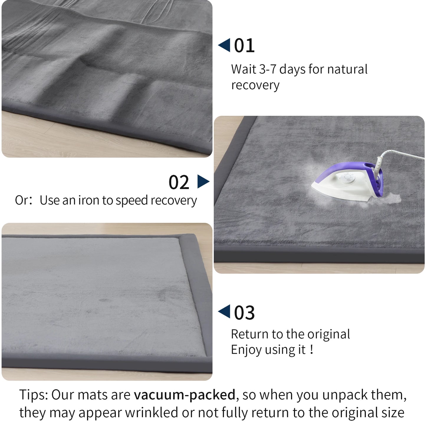 Carpet 2cm Thick Memory Foam  Soft Velvet