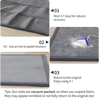 Carpet 2cm Thick Memory Foam  Soft Velvet