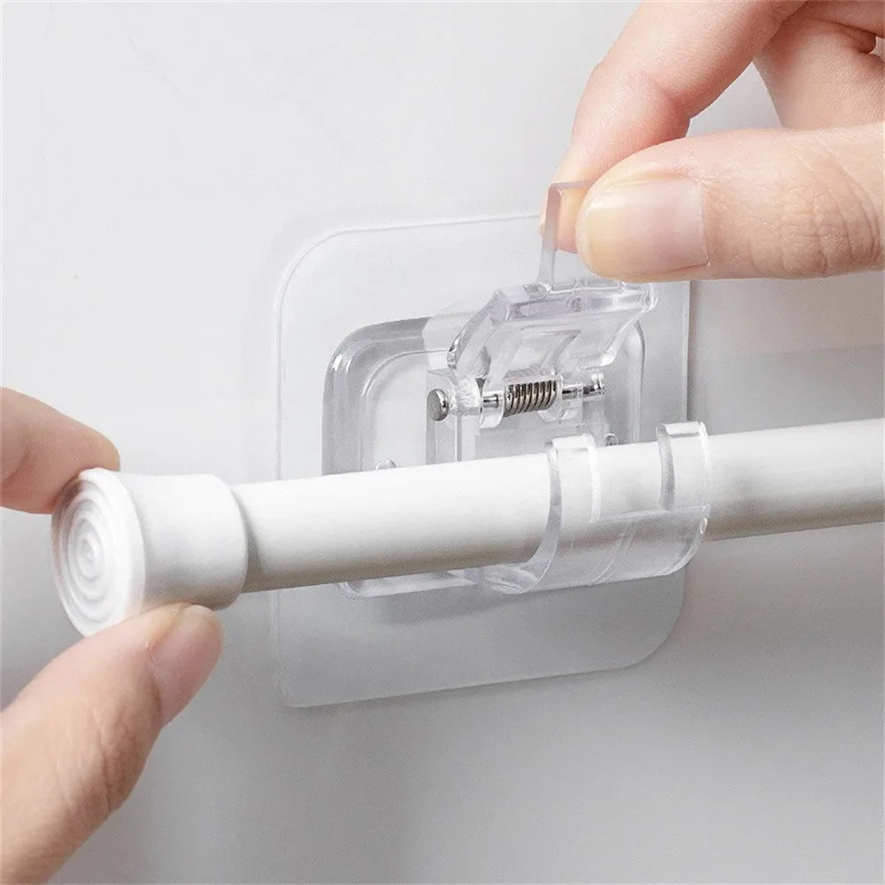 Self Adhesive Hooks Curtain Rod Clip Hook