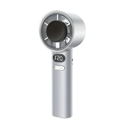 Portable Fan 120-Speed Digital Display Ice Cooling