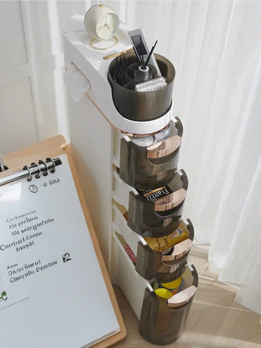 Large Capacity Storage Cabinet  Narrow Corner Pull Out