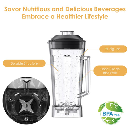 Heavy Duty Grade Blender Mixer Juicer Smoothie Bar