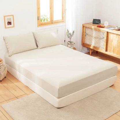 Linen Fitted Sheet (1 Piece) - 14 Inch Deep Pocket