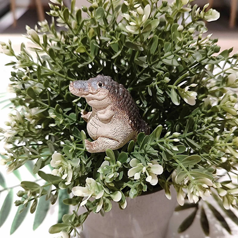 1PC Boutique Tea Pet Small Crocodile Tea Pet