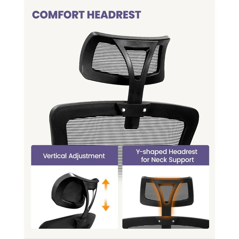 Home Office Desk Chair High Back Computer Gaming