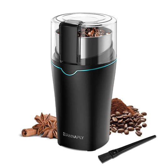 Professional Coffee Grinder with Removable Stainless Steel Cup