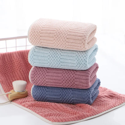 5pcs Soft Towel Set, Absorbent Quick-Drying,