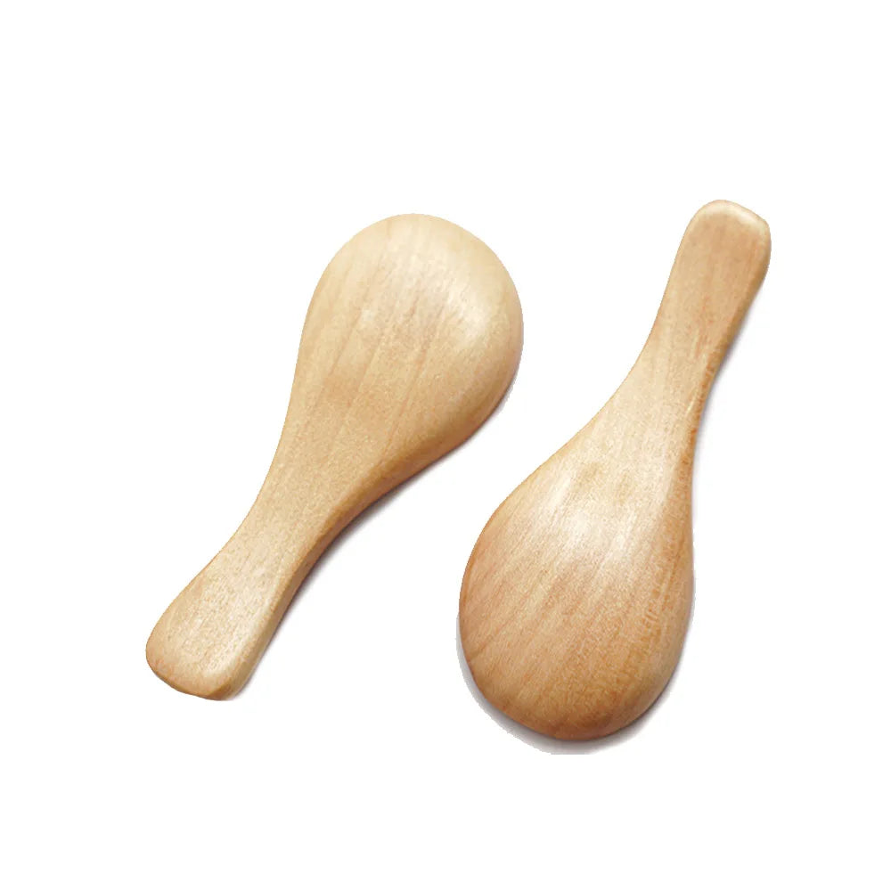 4Pcs Mini Wooden Spoons Set