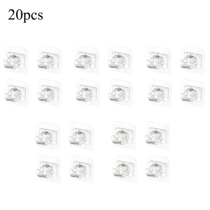 Self Adhesive Hooks Curtain Rod Clip Hook