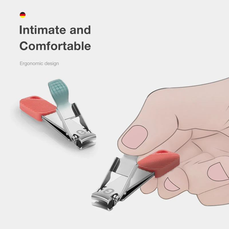 Compact Nail Clippers Foldable  With Key Chain