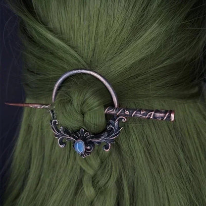 Vintage Metal Chopsticks Nordic Style Headdress Hair Sticks