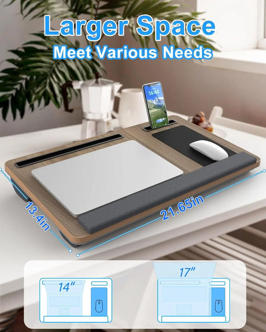 Portable Laptop Desk with, Mouse Pad,
