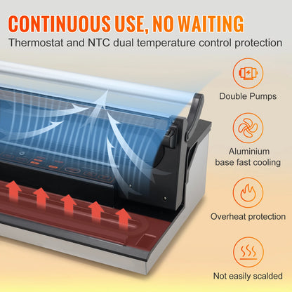 Commercial Vacuum Sealer Machine Multifunction Automatic Packaging