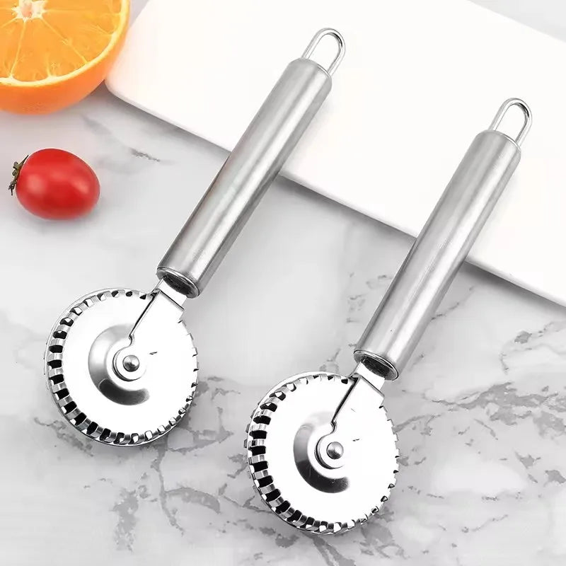 1PC New Arrival Ravioli Cutter  Stainless Steel Wheel