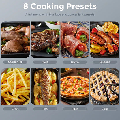 Air Fryer 1,6 Quart Electric Hot Fryer Oven Bake