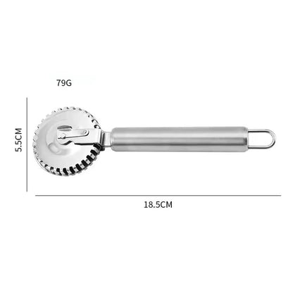 1PC New Arrival Ravioli Cutter  Stainless Steel Wheel