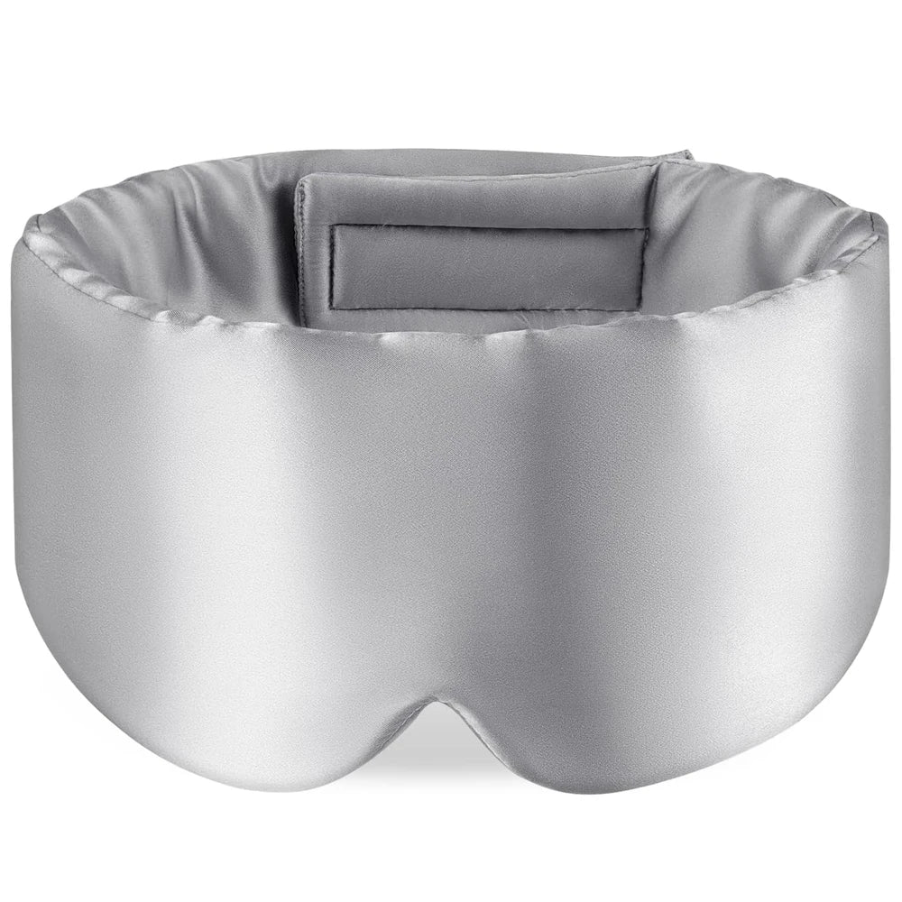 100% Mulberry Silk Sleeping Mask Eyepatch Blocking Light