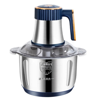 5L Electric Meat Grinders Vegetable Slicer Chopper 304 Stainless Steel