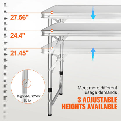 Camping Kitchen Table Quick set-up Folding Camping Table
