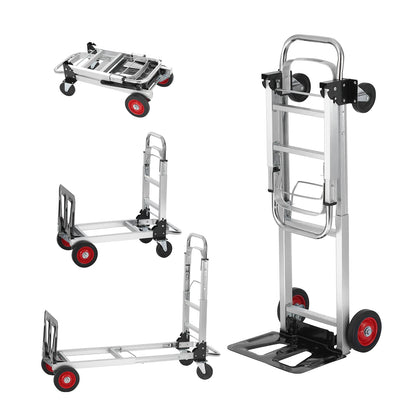 400lbs Folding Hand Truck Lightweight Dolly with Wheels