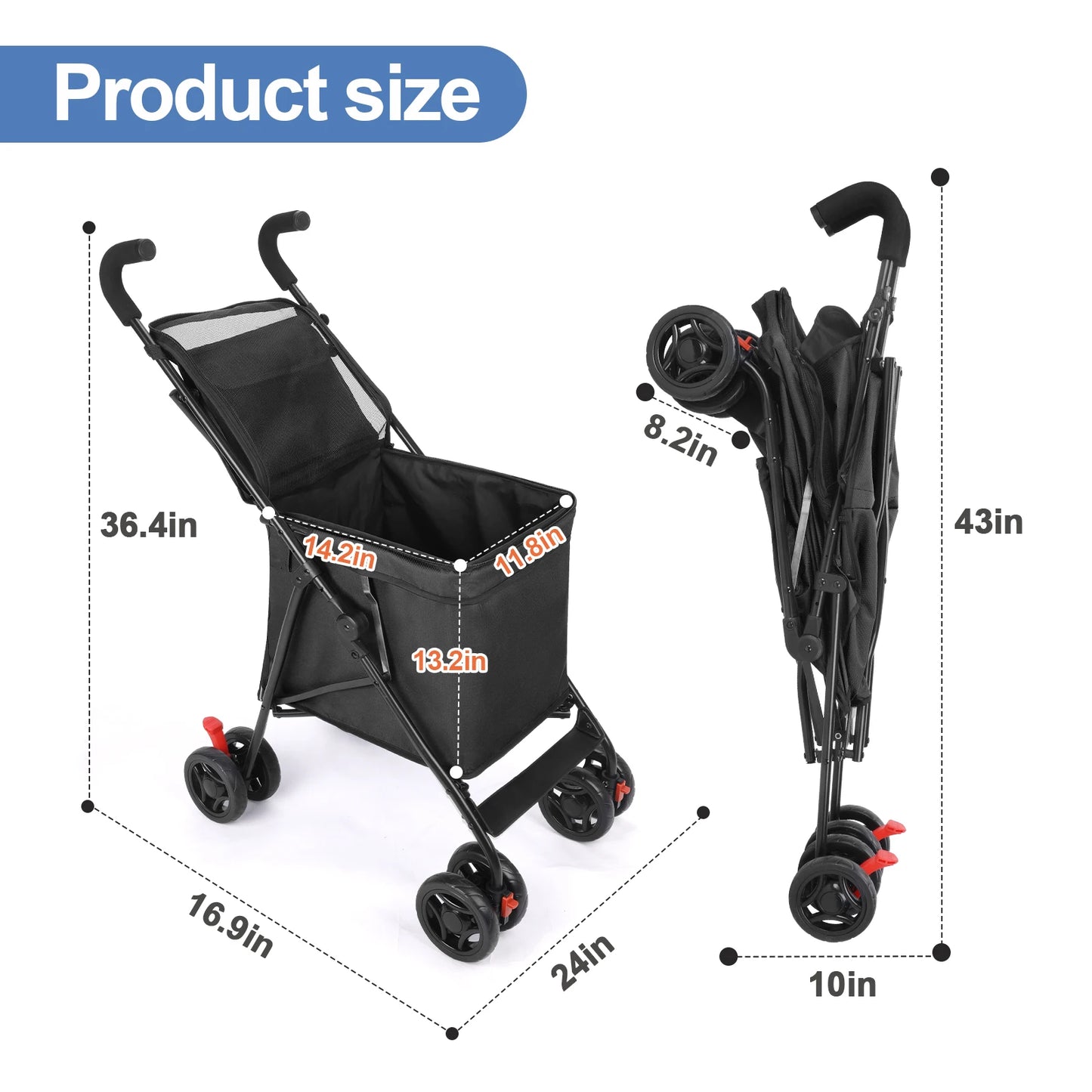 Multifunctional Cart Folding Portable  Durable Lightweight